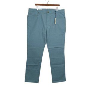 Onward Reserve Flex Micro Canvas Five Pocket Stretch Pant Mens 40x32 Smoke Blue